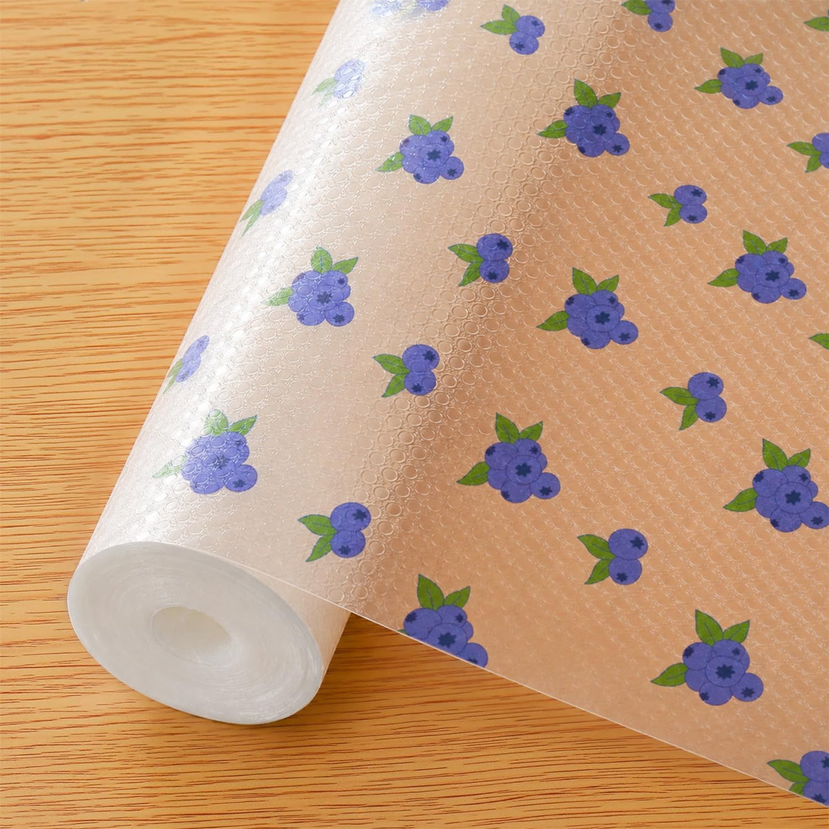 [New Launch] Porslin Non-Adhesive PEVA Shelf & Drawer Liner Roll (45cm x 5m) - Waterproof, Non-Slip, Washable Cabinet Mat for Kitchen, Fridge, Cupboards, Wardrobe & Dresser (Modern Pattern) Kafalo