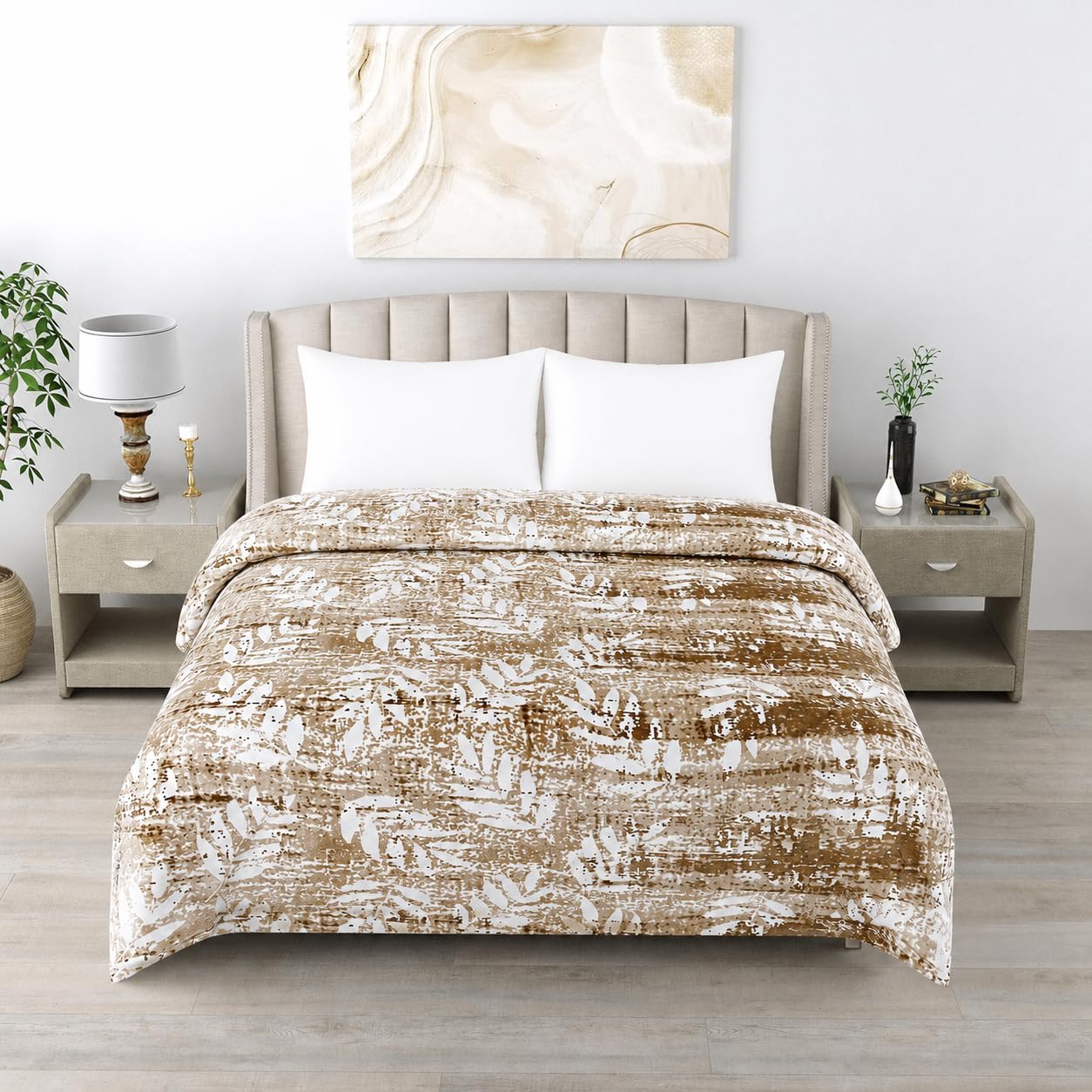 Gullivar Premium Ultra Soft Flannel Printed Single Blanket 220x160 cm Kafalo