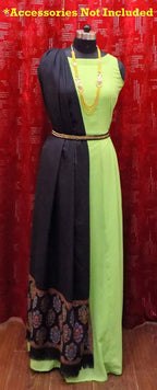 Kabello Jacquard Fabrics Winter Use Woolen Woven Soft Shawls For Women Black Pack Of 1 (Shawls-4)