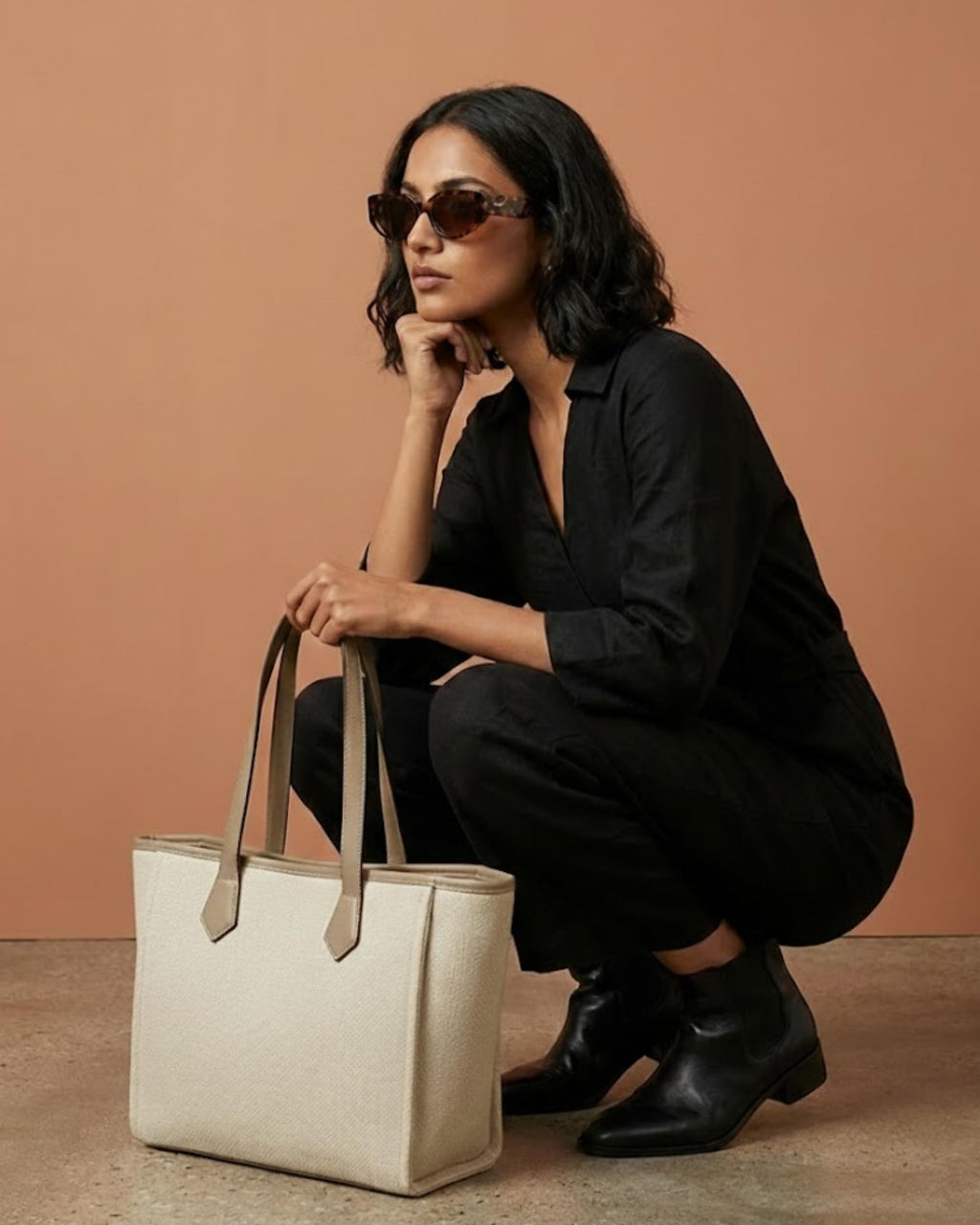 Eco Right Handbag for Women, Work Tote Bag for Women with Detachable Sling Strap & Top Handles, Fits upto 16 Laptop, Office Bag for Woman