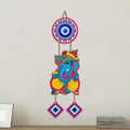 Artvibes Shree Ganesha Evil Eye Nazar Battu Wall Hanging for Home Entrance | Spiritual Vastu Decor for Living Room Bedroom Office Temple | Positive Energy MDF Decorative Gift (WH_8558N)