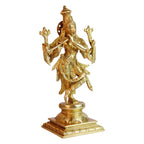 ARTVARKO Lord Murli Manohar Krishna Krishan Brass Statue Murti Gift & Home Décor 12 Inches