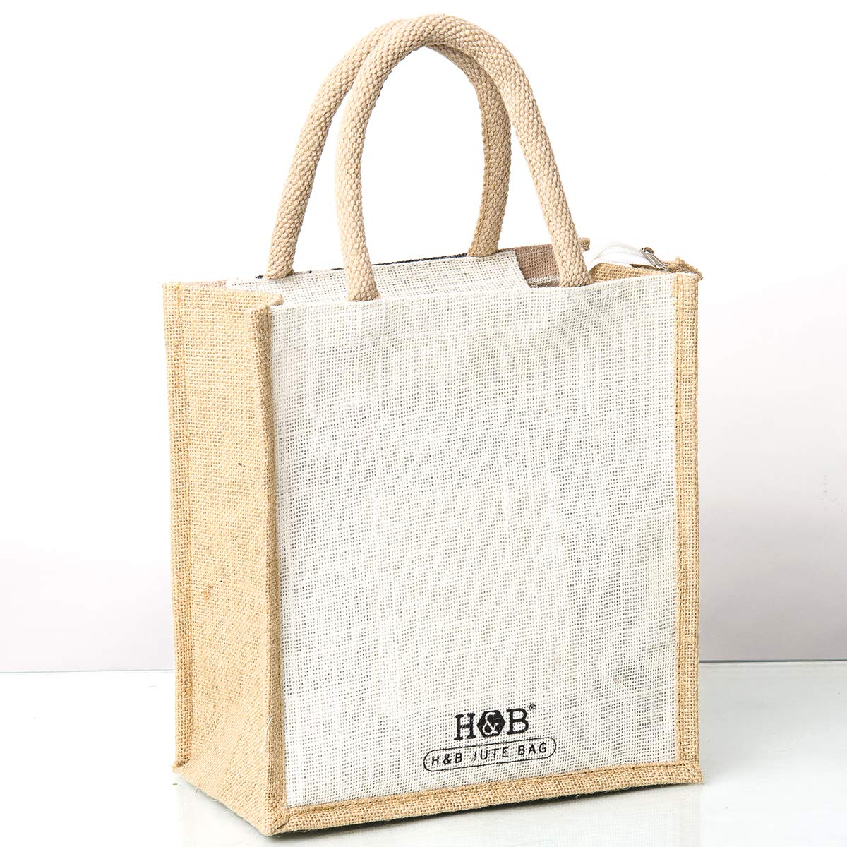 H&B Men's, Women's And Kid's Classic Tote Bag (Beige)