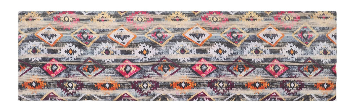 EH 100% Pure Mulberry Silk Scarf for Women, head scarf, neck scarf, hair scarf, digital printed long (22 X 72) (MC 3)