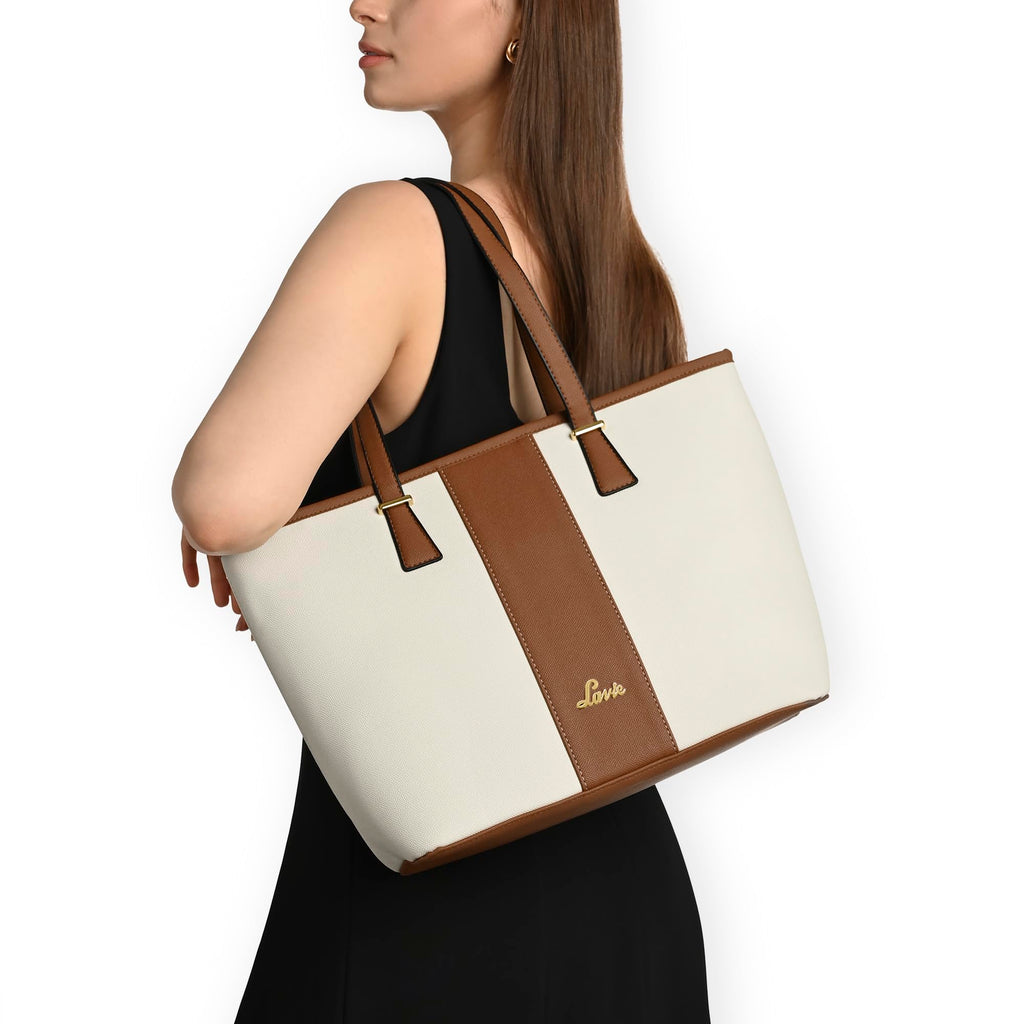 Lavie Women's Sherry Tote Handbag | Tote Bag for Work | Ladies Purse | Stylish Shoulder Bag | Gift for Women | Rakhi Gift for Sister