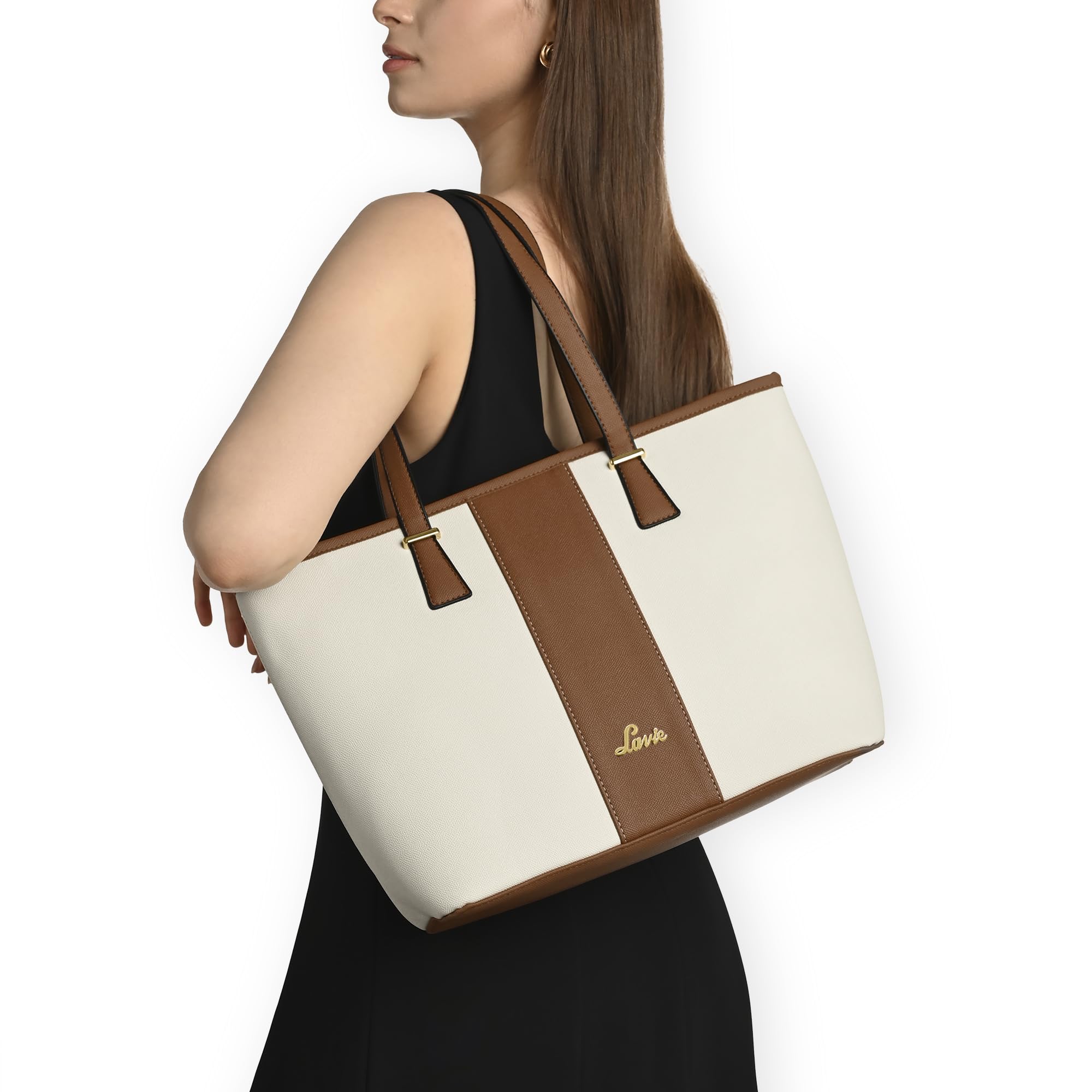 Lavie Women's Sherry Tote Handbag | Tote Bag for Work | Ladies Purse | Stylish Shoulder Bag | Gift for Women | Rakhi Gift for Sister