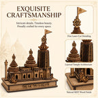 JAGANNATH Temple Wooden 3D Model MANDIR (5 INCH Height)