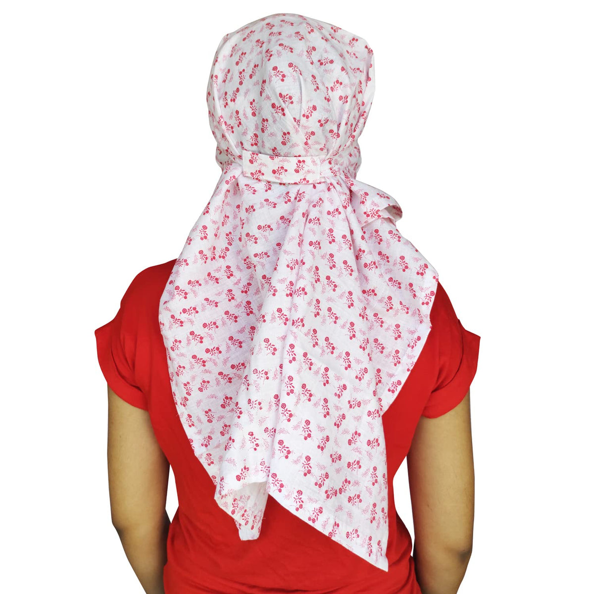 Switchon Export quality Cotton Innovative scarf Hijab for women with closer Hook and Loop Tape