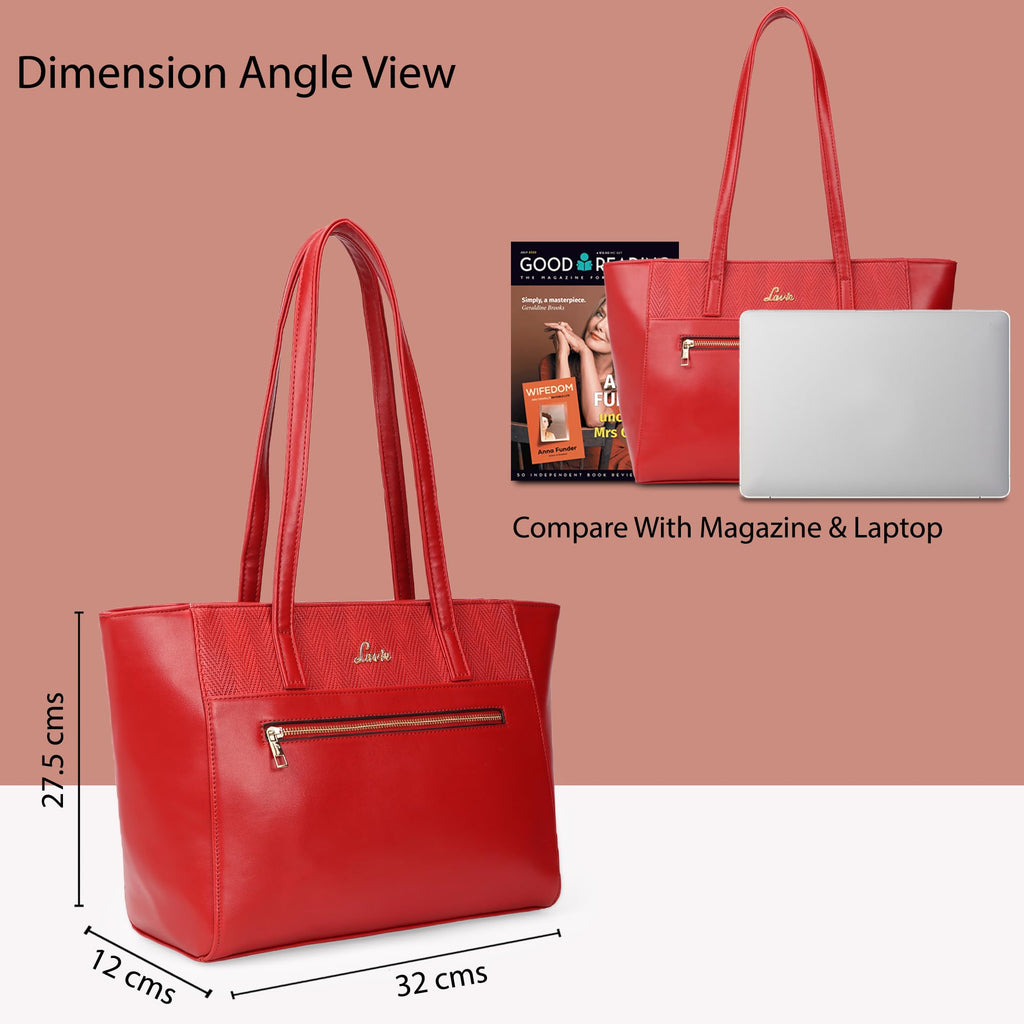 Lavie Women's Herring Ziptula Tote (Red)