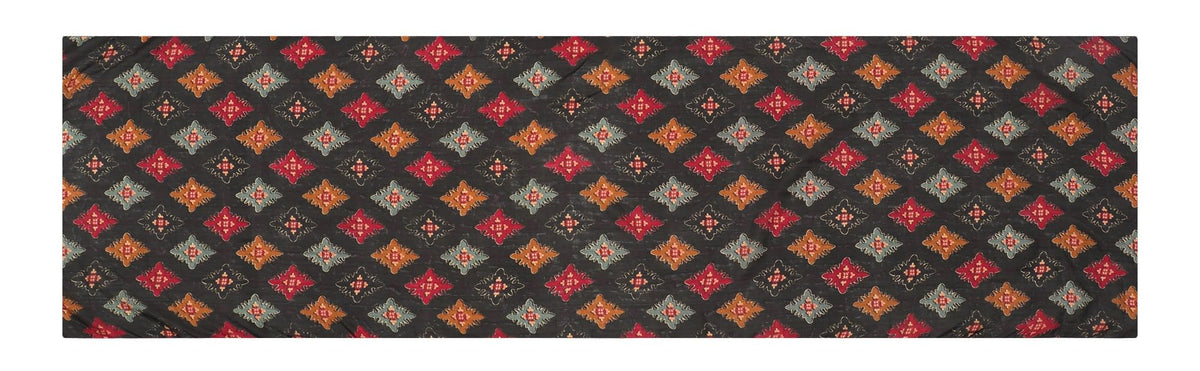 EH 100% Pure Mulberry Silk Scarf for Women, head scarf, neck scarf, hair scarf, digital printed long (22 X 72) (MC 10)