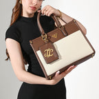 Lavie Signature Women's Ithaca Colourblock Tote Handbag for Women | Tote Bag for Work | Ladies purse | Stylish Shoulder Bag | Gift for Women