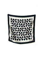 NK Textiles Women's Floral Geometric Drawing Printed Square New York Style Satin Head Scarf - Neck Scarf (22x22) (3-Piece Set)