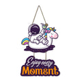 Artvibes Enjoy Every Moment Printed Wooden Wall Hanging | Quotes Decor Item | Wall Poster Art Piece | Office Decor | Inspirational Quotes Wall Art | Mdf Wall Decoration | Gift Items (WH_5726N)