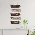 Artvibes Home Quotes Wooden Wall Hangings Decor For House | Bed Room | Decor Item | Quotes Wall Hanging | Modern Decor | Wall Poster | Modern Painting Artworks | Unique Gift (WH_7304N)