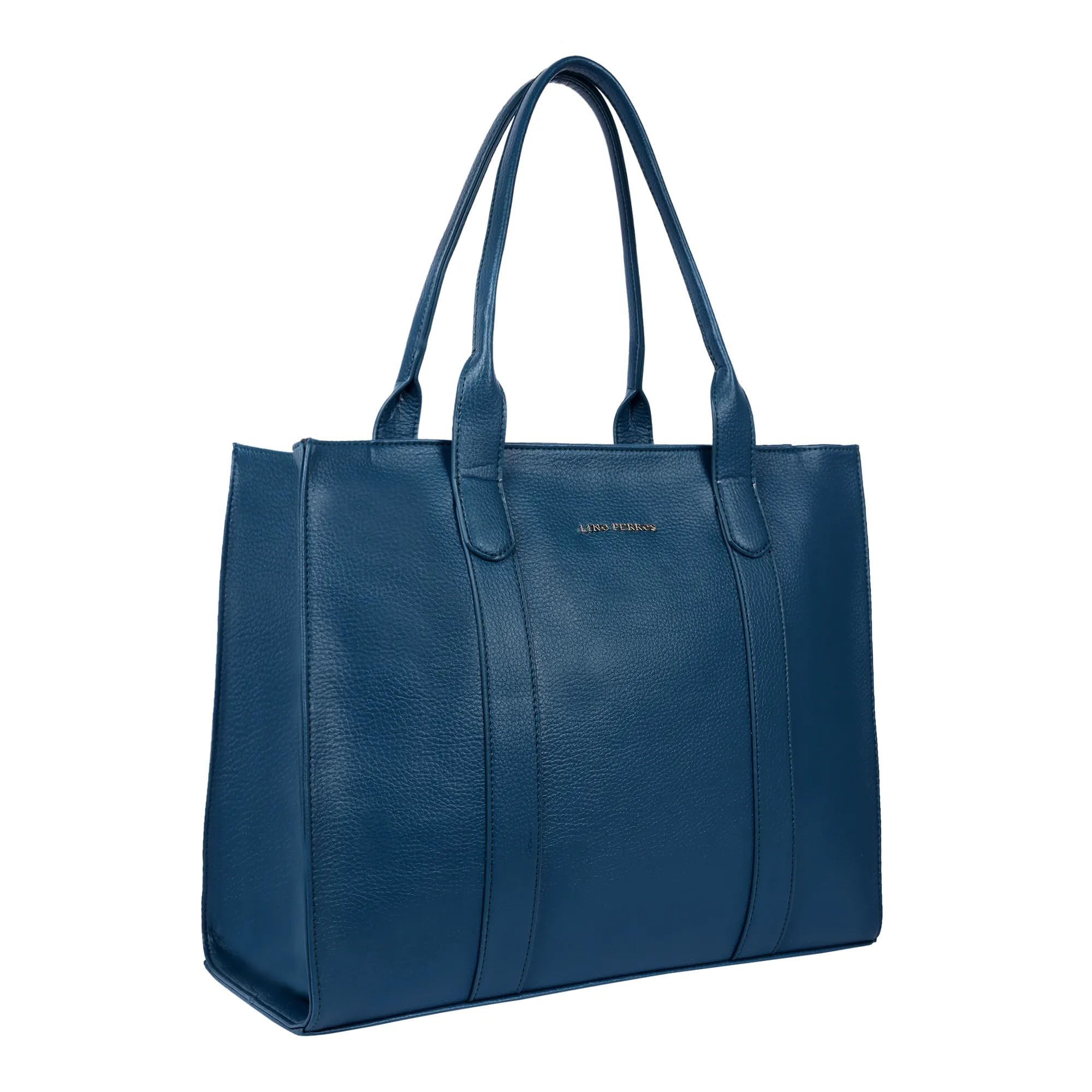 Lino Perros Womens Teal Tote Bag