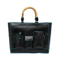 HIE Ester Tote Versatile Vegan Leather Bag & Detachable Sling Strap And Top Handles | Fits Upto 16 Laptop | Tote Bags for Women For Office Use, Work.