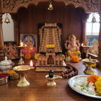 Ayyappan Traders Sri Ramanathaswamy Temple Wooden Miniature Model |Rameshwaram Gopuram Replica|3D Laser-Cut Wooden Temple Souvenir for Home, Pooja Room & Car Dashboard (4.75x3x1.75 Inches)