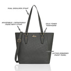 Lavie Zarya Med VT Women's Tote Bag (Grey)(HTBR851036M3)