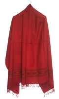 Mehrunnisa Handcrafted Premium Pure Wool Kullu Shawl – Unisex (GAR2534)