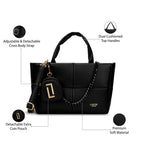 Lavie Luxe Women's Puff Tote Handbag | Tote Bag for Work | Ladies Purse | Stylish Shoulder Bag | Gift for Women