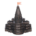 CraftChakra Ram Mandir Ayodhya Model 3D Authentic Design | Ayodhya Ram Mandir Model Resin for Home Temple Home Decor & Gifts (9 Inch Length), Grey