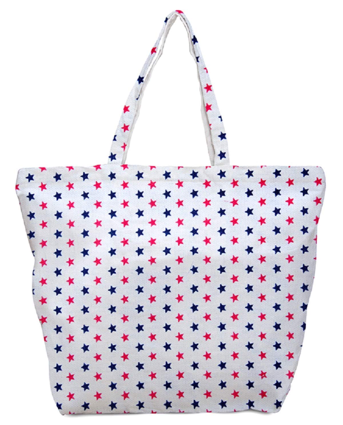 JEH BAGS Cotton Jute Shoulder Bag|Folding Button Bag|Printed Tote Shopping Bags|Market Travel large Bag - 52 x 2 x 45.5 cm