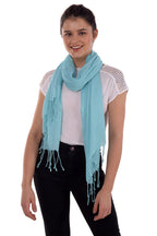 KISER Cotton Scarf for Women | Lightweight Ladies Stole for Summer | Soft Breathable Dupatta Style Scarf | 70 x 180 cm