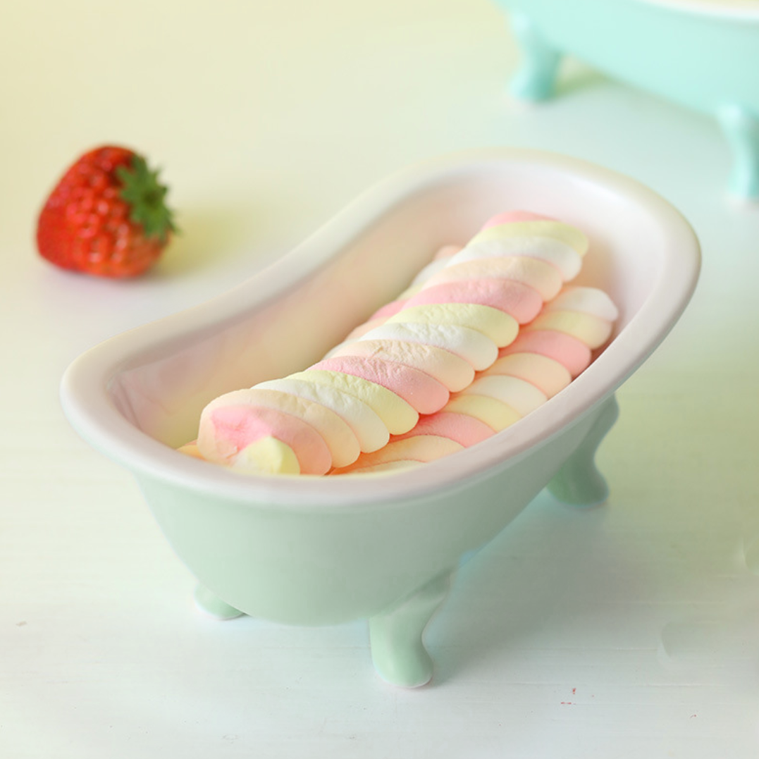 Blue Tub Ceramic Snack Bowl 200 ml Nestasia