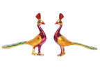 KridayKraft Peacock Metal Statue,Lovers Peacock Couple Pair Showpiece Statue for Home,Office Decor, Romantic Gift to Boyfriend,Girlfriend,Animal Showpiece Figurines...