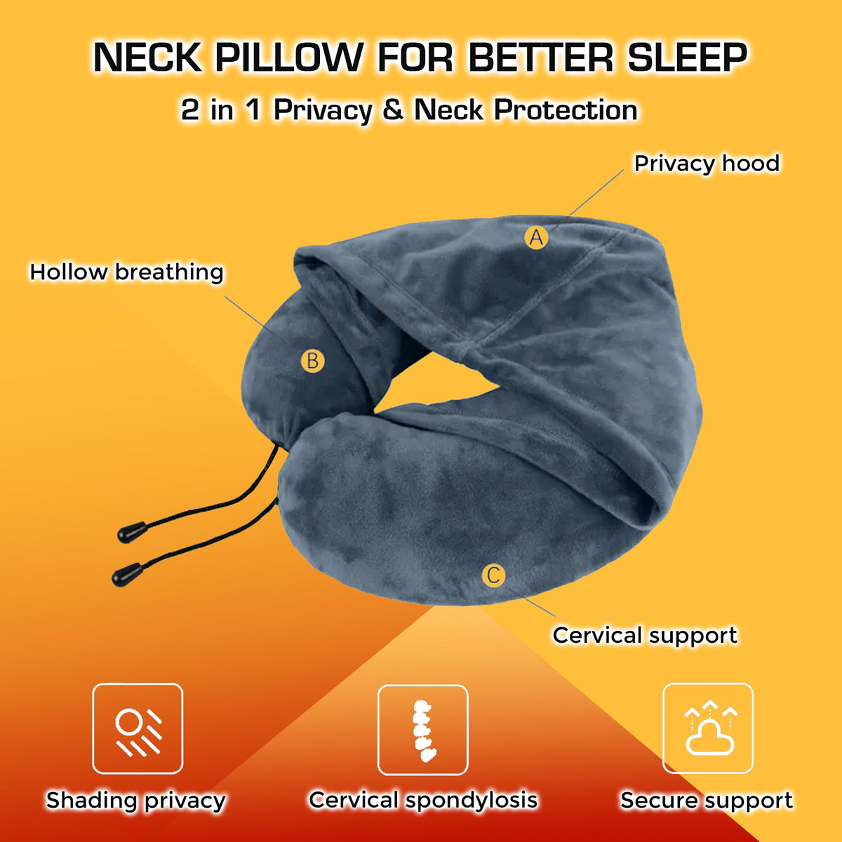 Karmakasa Microfiber Travel Pillow with Eye Mask – Soft Neck Support Pillow for Airplane, Car, Train & Office – Compact & Lightweight Travel Essentials Set for Men & Women,Green