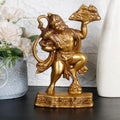 ARTVARKO Brass Hanuman Table Top Wall/Door Hanging Bajrangbali Idol Entrance for Home Office 7.5 Inches