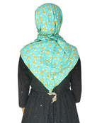 Switchon Rayon Anti Pollution Full face Scarf UV Sun Rays Protection scarf for women - Free Size (Green)