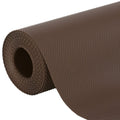 KAYJEN (50Cmx5M) Coffeebrown Food Grade EVA Solid Anti Slip Matsheet For Fridge, Kitchen, Drawer, Shelf Liner, Table (Diamond Texture, Coffeebrown) Kafalo