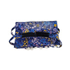 Switchon Scarf Hijab Rayon Printed fancy scarf for women Size Adjustable -Hook loop tape (Blue)