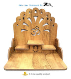 7CR Wood Temple (Beige_28 x 28 x 26 cm)