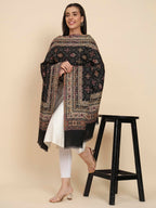 Pashmoda Women Zarif Woven Design Jamawar Shawl (Size 101X203 CM)