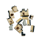 Moira 13pcs Miniature Chinese Ancient Castle Architecture Model Set