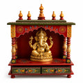 Kamdhenu Art and Craft Wooden Temple/Home Temple/Pooja Mandir/Pooja Mandap/Temple (7)
