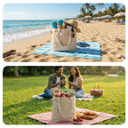 11x13 Inch Plain Canvas Tote Bag | 1 Pc, 5 Pcs, 7 Pcs, 10 Pcs, 15 Pcs, 20 Pcs, 25 Pcs | 100% Organic Reusable 180 GSM Cotton Handbag for Shopping, Daily Use, Grocery, DIY Painting & Storage (20)