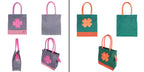 Foonty Exclusive Sunflower Daily Use Jute Lunch Bag(Combo of 2,Multicolor,FFFWB6015D)