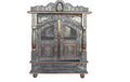 Handicrafts Pooja Temple For HOM.E Big Size, Pooja Mandir/Pooja Ghar/Mandap For HOM.E And Office| Mandir For HOM.E Wall Mounted Big Size 9X18 Inches, Silver