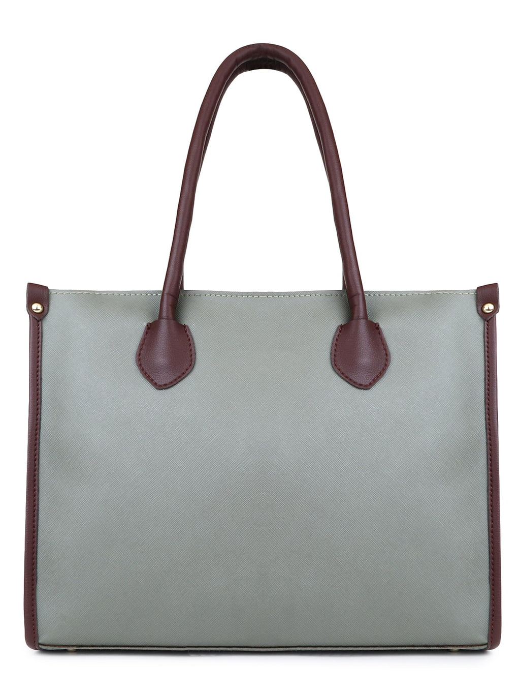 LEGAL BRIBE Women Textured Tote Bag (Green)