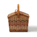 Multi-Purpose Wicker Picnic Basket for Outdoor Meals, Snacks & Food Carry