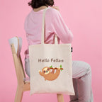 VVWV Printed Tote Bag | 100% Organic Cotton Shopping | Grocery | Tote Bag Women Office College Grocery Vegetable Bags Market, Canvas Tote Bag 15kgs Capacity (13 x 15.7 Inch)