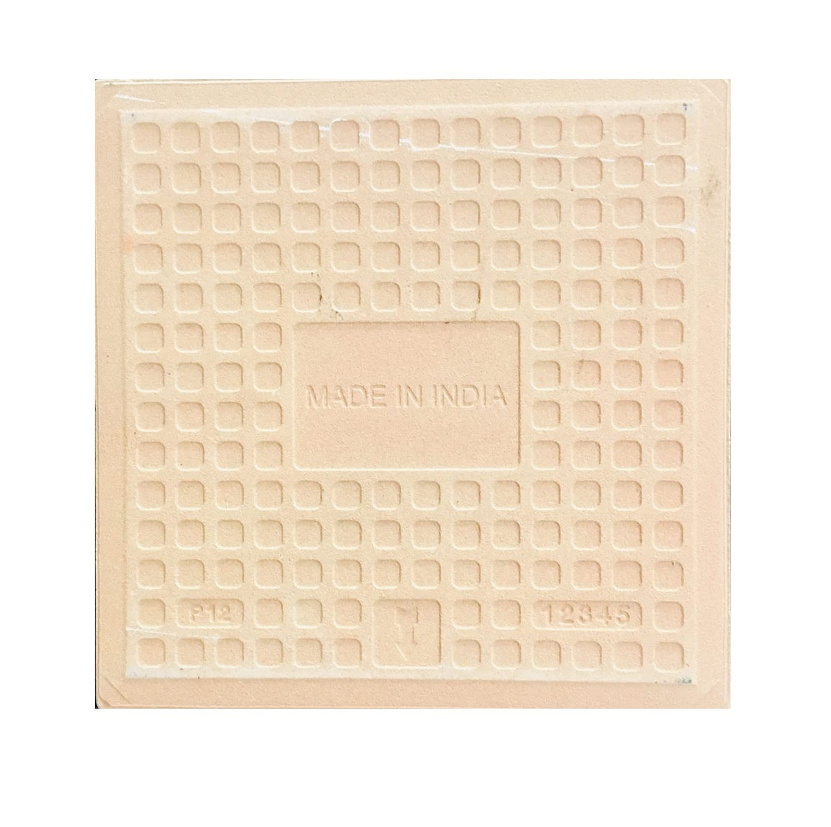 SHOP BY ROOM Ceramic Devi Lakshmi Tiles for Home Entrance, Temple, Office - 6 x 6 Inch