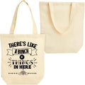 SARITE Canvas Tote Bag, Lightweight Reusable Grocery Shopping Cloth Bags Economical Cotton Tote Bag, Washable Bag, Wear and Tear Resistant Canvas
