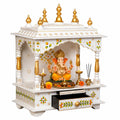 Kamdhenu Art and Craft Wooden Temple (WH Full 18)