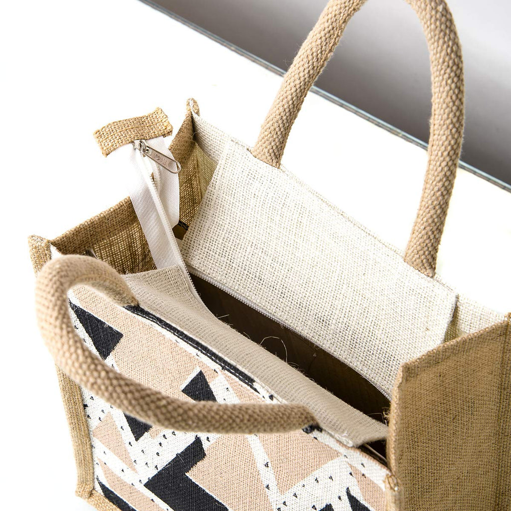H&B Men's, Women's And Kid's Classic Tote Bag (Beige)