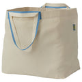 BS Case Ikeaa SPIKRAK Cotton Carrier Bag, 50L (13 Gallon), Washable, Natural