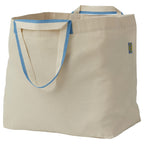 BS Case Ikeaa SPIKRAK Cotton Carrier Bag, 50L (13 Gallon), Washable, Natural